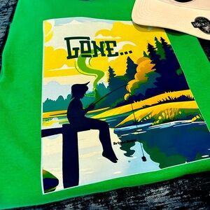 “Gone” Fishing Tee
